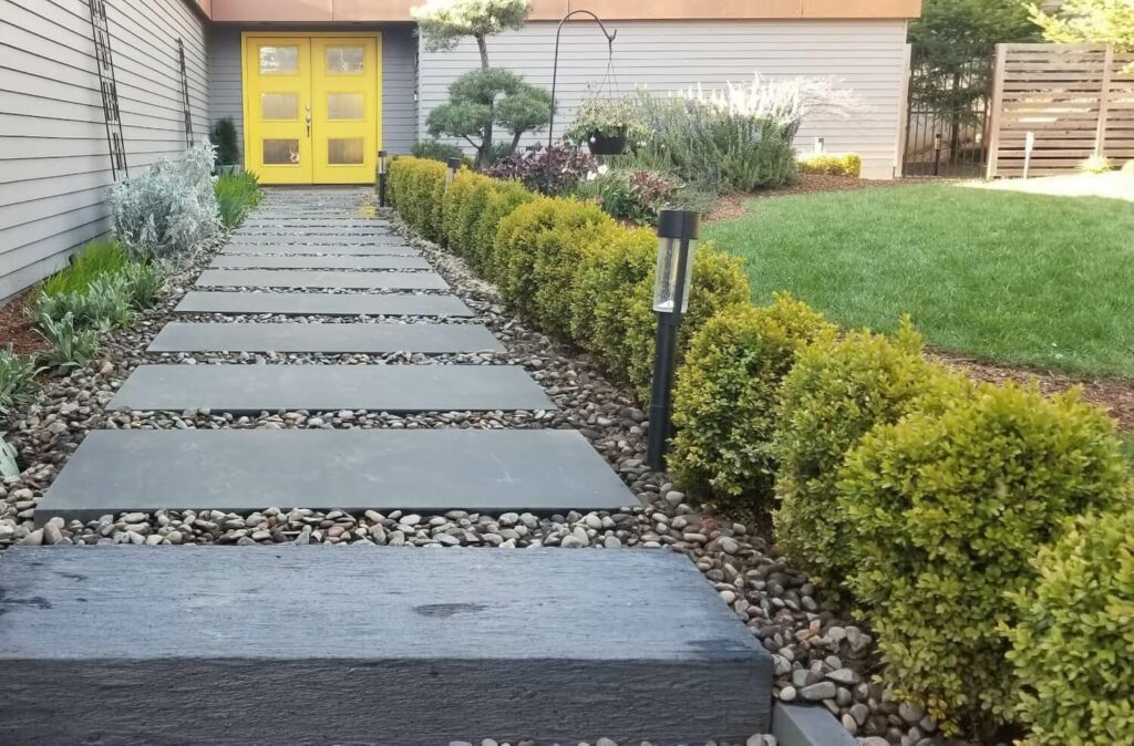 How Stone Steps Can Elevate Your Home's Entrance ideas home color day yard tips